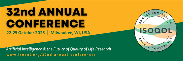 2025 International Society for Quality of Life Research (ISOQOL) Conference